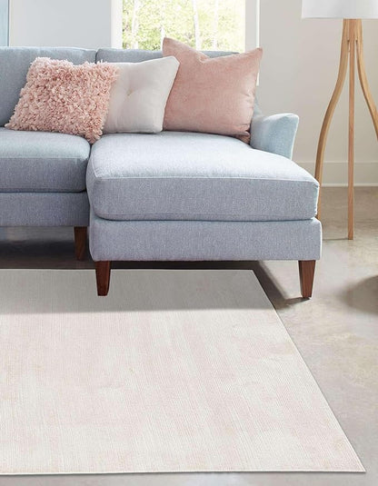 Unique Loom Finsbury Collection Area Rug - Kate (6' x 9' Rectangle, Ivory/ Beige)
