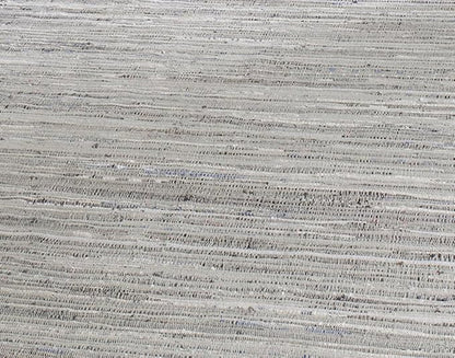 SAFAVIEH Rag Rug Collection Accent Rug - 3' x 5', Grey, Handmade Boho Stripe Cotton, Ideal for High Traffic Areas in Entryway, Living Room, Bedroom (RAR121A)