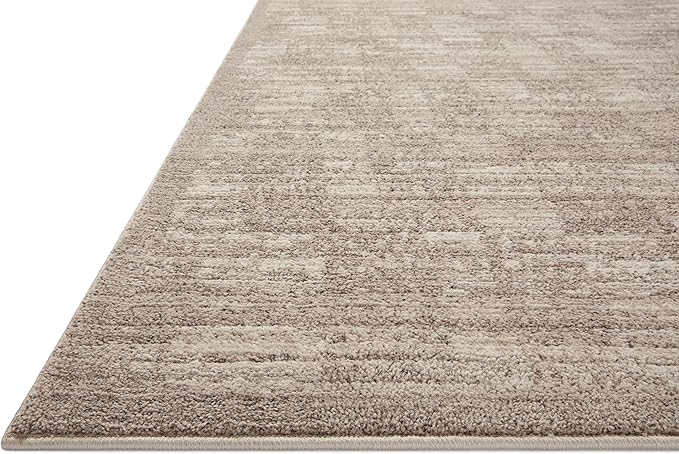 Loloi Darby Collection DAR-07 Pebble/Sand 4'-0" x 6'-0" Accent Rug