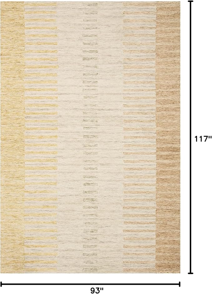 Loloi Chris Loves Julia Chris Collection CHR-01 Dove/Santa Fe 7'-9'' x 9'-9'', .50" Pile Height, Area Rug