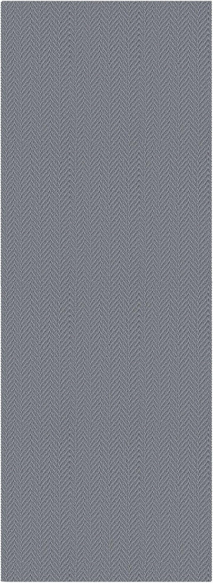 2x5 Ft Runner Rug Washable Runners for Hallways Kitchen Runner Rug with Rubber Backing Cotton Entryway Runner Indoor, Woven Floor Carpet for Hall Kitchen Bedroom, Grey