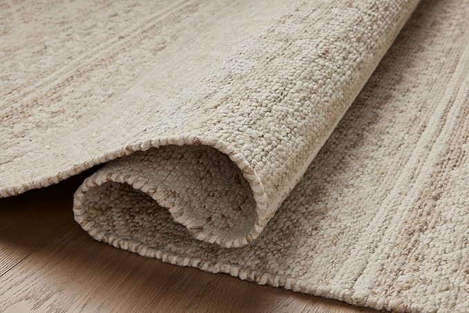Loloi Angela Rose Rivers Collection RIV-03 Sand/Ivory 9'-3" x 13' Reversible Area Rug
