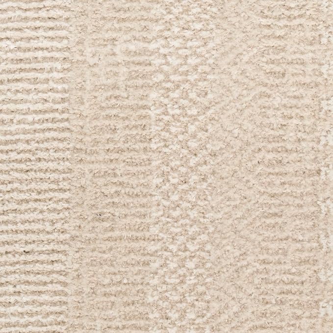 Nourison Home Nordic Taupe 4' x 6' Area Rug - Easy Clean, Non Shedding, Bed Room, Living Room, Dining Room, Kitchen (4' x 6')