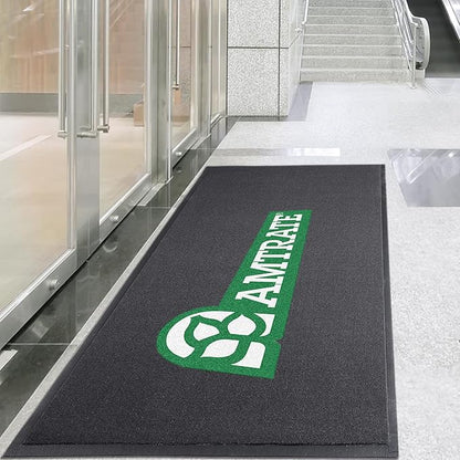 Custom Rugs with Logo Doormat Runner Personalized Commercial Area Carpet with Any Size Color Logo Shape Pattern Non Slip Rugs for Indoor Outdoor