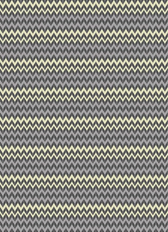 Modern Geometric Chevron Rug Industrial Wave Pattern in Layered Tones Minimalist Washable Non-Slip Area Carpet for Living Room Dining Room Bedroom Office Playroom Indoor Thin Mat 10x14 Grey