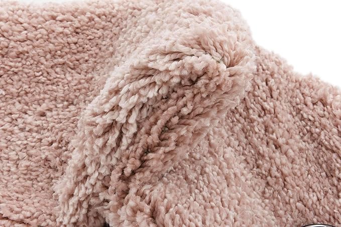 Unique Loom Solo Collection Area Rug - Calabasas (6' 1" Round, Pink)