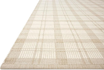 Loloi Magnolia Home by Joanna Gaines Ryder Collection RYD-01 Beige/Ivory 3'-6" x 5'-6" Accent Rug
