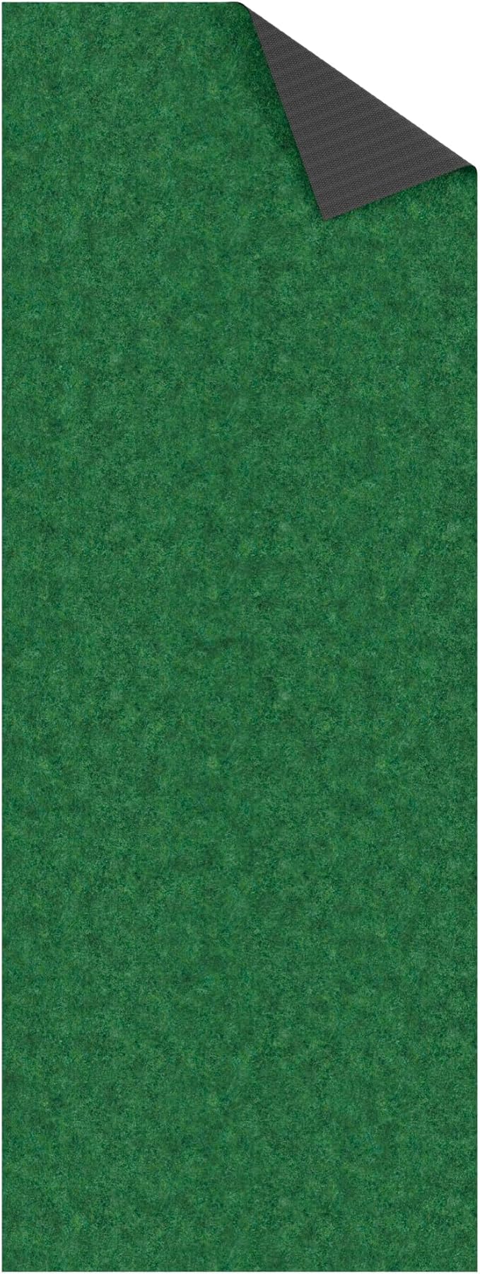 Ottomanson Mud Mat 2' x 2' Entryway Rug - Non-Slip Scraper Doormat for Muddy Paws, Dirt Trapping Indoor/Outdoor Mat for High-Traffic Areas, Kitchen, Garage, Patio, Green