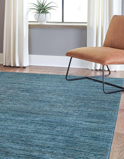 Unique Loom Finsbury Collection Area Rug - Kate (9' x 12' Rectangle, Blue)