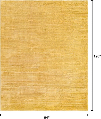 Unique Loom Finsbury Collection Area Rug - Kate (7' 10" x 10' Rectangle, Yellow)