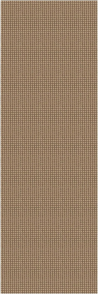 IOHOUZE Washable Runner Rug 2x6 Non Slip Rubber Backed Runners for Hallways Entryway Runner Indoor, Kitchen Rugs Woven Cotton Floor Carpet for Hall Entrance Bedroom, Orange/Tan/Brown