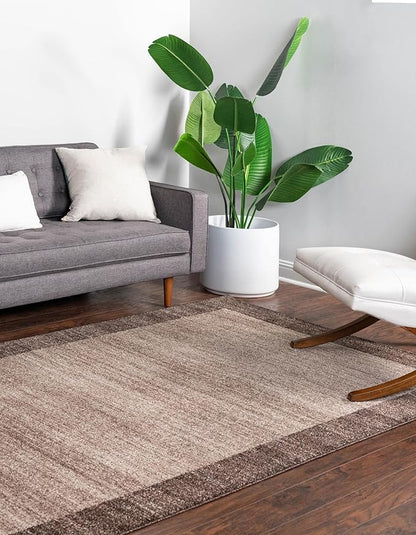 Rugs.com Angelica Collection Rug – 2' x 3' Light Brown Medium Rug Perfect for Entryways, Kitchens, Breakfast Nooks, Accent Pieces