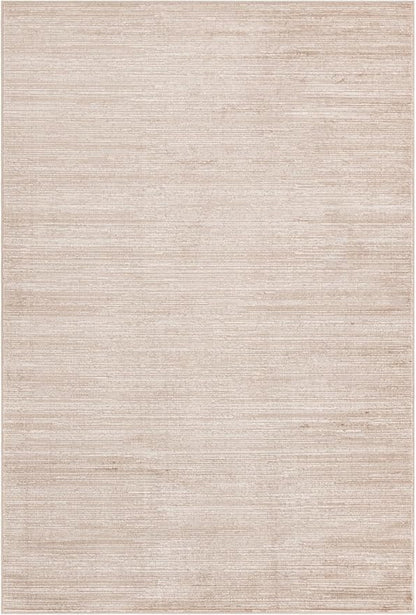 Unique Loom Finsbury Collection Area Rug - Kate (6' 1" x 9' Rectangle, Beige/ Ivory)