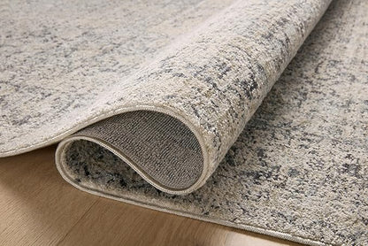 Loloi Amber Lewis Alie Collection ALE-01 Stone/Mist 2'-7'' x 10'-0'', .13'' Pile Height, Runner Rug