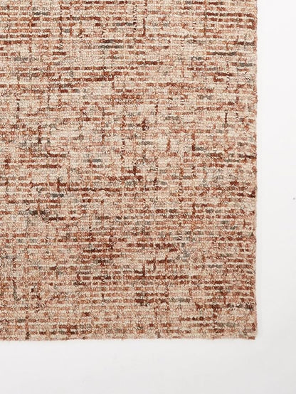 Hand Tufted Wool ECO-Friendly Area Rugs - 4'x6', Rectangle Shape, Light Brown, Solid Plain Design, High Pile Handmade Anti Skid Area Rugs for Living Room, Bed Room (KWC111)