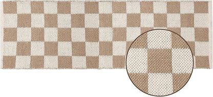 REDEARTH · Jute Cotton Area Rug - 2'x6' Rectangular Rug, Sustainable Handwoven, Non-Shedding, Soft & Durable – Reversible, Neutral Tones for Home Décor in Living Room, Dining Room, Bedroom