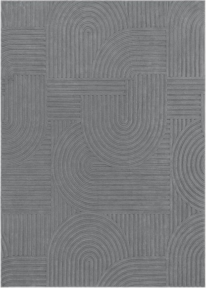 Pauwer 5x7 Washable Area Rugs for Living Room Modern Grey Solid Color Soft Fluffy Rugs for Bedroom Non Slip Boho Accent Indoor Mat Floor Carpet Cover for Kids Room Dining Room Kitchen Office