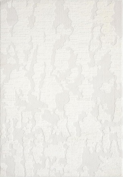 Abani Nomad Cream Area Rug 8' x 10' for Living Room, Bedroom - Abstract Pattern - Durable & Easy to Clean