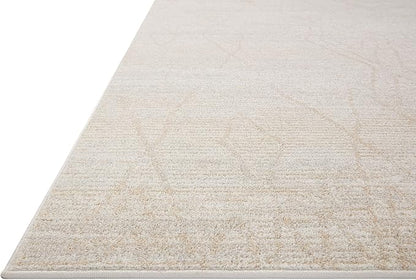 Loloi Kamala Collection KAM-03 Natural/Mist 2'-7" x 12'-0" Runner Rug