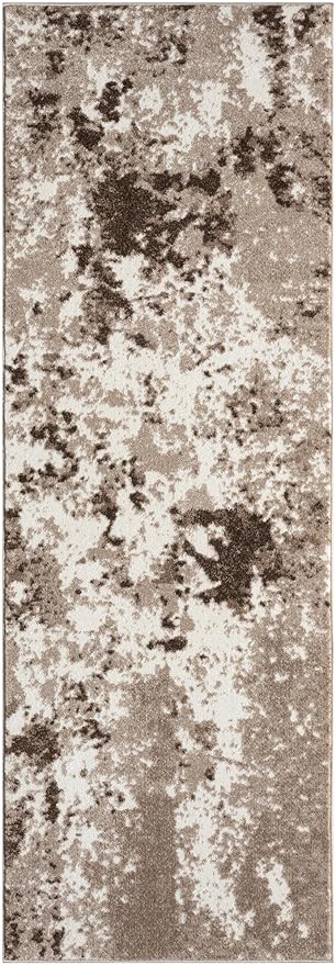 Keen Home Design Area Rugs - 2x14 Non-Shedding, Abstract Rugs for Kitchen, Living Room, Bedroom, Dining Room, Entryway - Size: 2'8" x 14', Multi