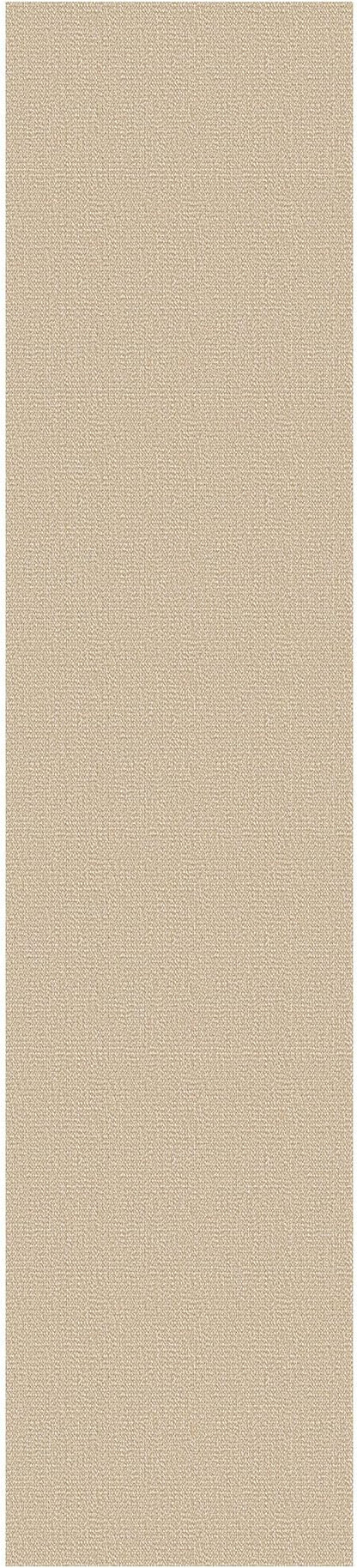EARTHALL Washable Runner Rug 2x12 Ft Non Slip Runners for Hallways Long Cotton Rubber Backed Kitchen Runner Braided Indoor Floor Carpet Runners for Entryway, Hall, Kitchen, Golden Beige/White