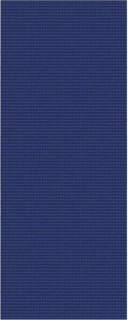 Braided Runner Rug 2x5 Ft Washable Runners for Hallways Kitchen Runner Rug Rubber Backed Cotton Entryway Runner Indoor, Woven Floor Carpet for Hall Kitchen Bedroom, Royal Blue/Navy