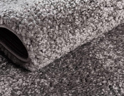 Unique Loom Solo Collection Area Rug - Calabasas (7' 10" x 10' Rectangle, Gray)