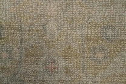 Rug Source Transitional Collection, 5x8 Rug, Hand Knotted Beige & Ivories All-Over Rug, Oriental Viscose Silk Carpet for Foyer, Entryway and Hallway