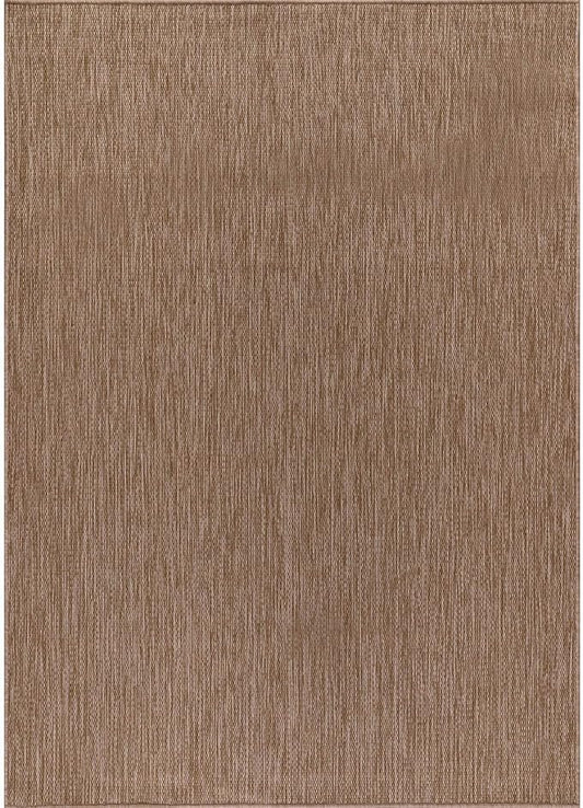 CAMILSON Outdoor Rug 9x12 Modern Area Rugs for Large Indoor and Outdoor Patios and Porches - Waterproof, Washable, Non-Shedding, Easy-to-Clean Outside Carpet (9 x 12, Solid - Jute)