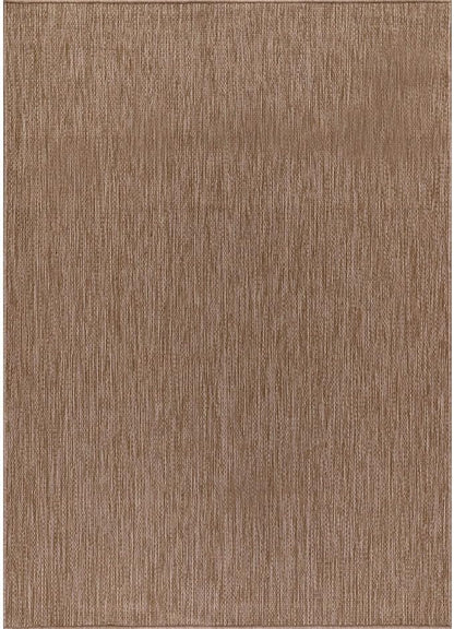 CAMILSON Outdoor Rug 10x14 Modern Area Rugs for Large Indoor and Outdoor Patios and Porches - Waterproof, Washable, Non-Shedding, Easy-to-Clean Outside Carpet (10 x 14, Solid - Jute)