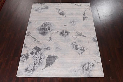 Abstract Transitional Turkish Oriental Area Rug 7x10