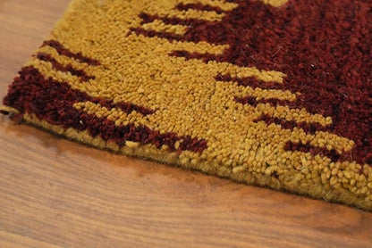 Modern Collection 9' 8'' X 2' 8'' Runner Rug Rug, All-Over 100% Wool Carpet for Home Décor, Foyer and Hallway