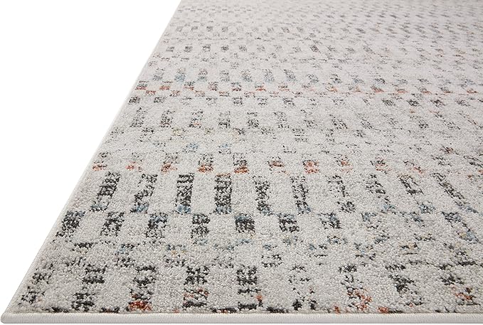 Loloi Kamala Collection KAM-05 Grey/Multi 2'-7" x 12'-0" Runner Rug