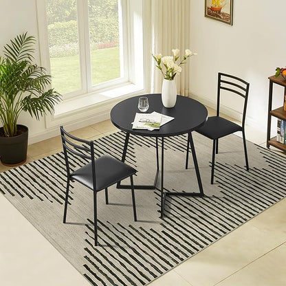 HelloTree Area Rug for Living Room Washable Geometric Moroccan Rug Stripe Farmhouse Bohemian Minimalistic Non Slip Non Shedding Ultra Thin Soft Rug for Bedroom Office DiningRoom Nursery
