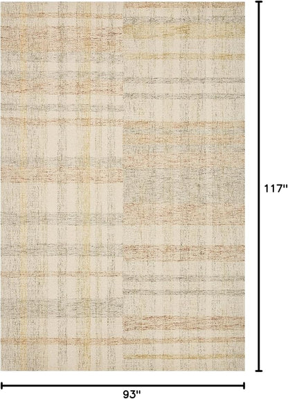 Loloi Chris Loves Julia Chris Collection CHR-04 Natural/Multi 7'-9'' x 9'-9'', .50" Pile Height, Area Rug