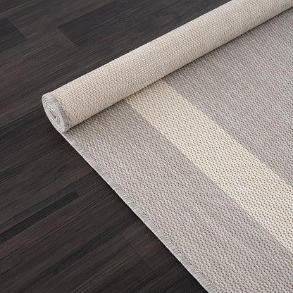 CAMILSON Outdoor Rug 5x7,Modern Outside Rugs for Patios Porches Waterproof Durable Washable Non-Shedding, Easy-to-Clean Indoor Outdoor Area Carpet (5 x 7, Bordered - Gray/White)