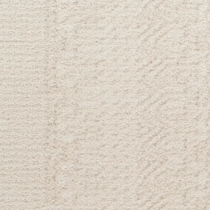 Nourison Nordic Ivory 8' x 10' Scandinavian Area Rug - Easy Clean, Non Shedding, Bed Room, Living Room, Dining Room, Kitchen (8' x 10')