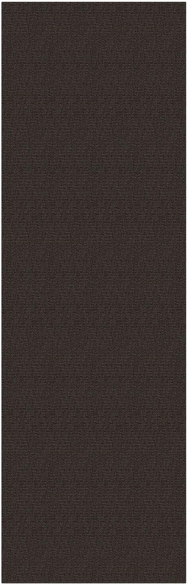 EARTHALL Washable Runner Rug 3x8 Ft Non Slip Runners for Hallways Wide Cotton Rubber Backed Kitchen Runner Braided Indoor Floor Carpet for Entryway, Hallway, Kitchen, Bedroom, Taupe/Coffee