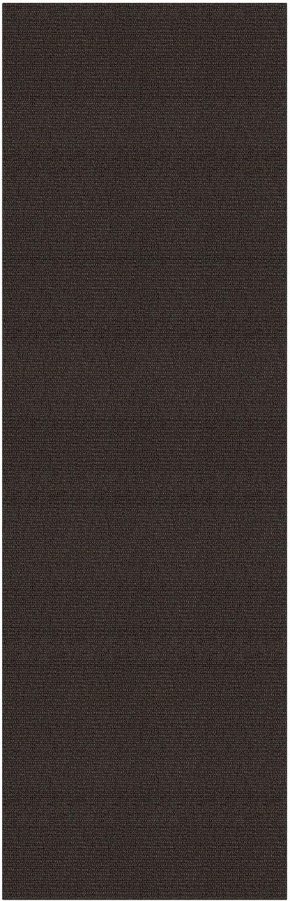 EARTHALL Washable Runner Rug 2x7 Ft Non Slip Runners for Hallways Cotton Rubber Backed Kitchen Runner Braided Indoor Floor Carpet Runners for Entryway, Hallway, Kitchen, Bedroom, Taupe/Coffee