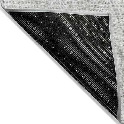 Addison Rugs Chantille ACN591 Silver 5' x 7'6" Indoor Outdoor Area Rug, Easy Clean, Machine Washable, Non Shedding, Bedroom, Living Room, Dining Room, Kitchen, Patio Rug