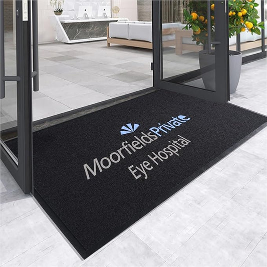 Custom Rugs with Logo Doormat Runner Personalized Commercial Area Carpet with Any Size Color Logo Shape Pattern Non Slip Rugs for Indoor Outdoor