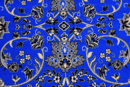 Unique Loom Sialk Hill Collection Area Rug - Washington (7' 10" x 10' Rectangle Dark Blue/Black)