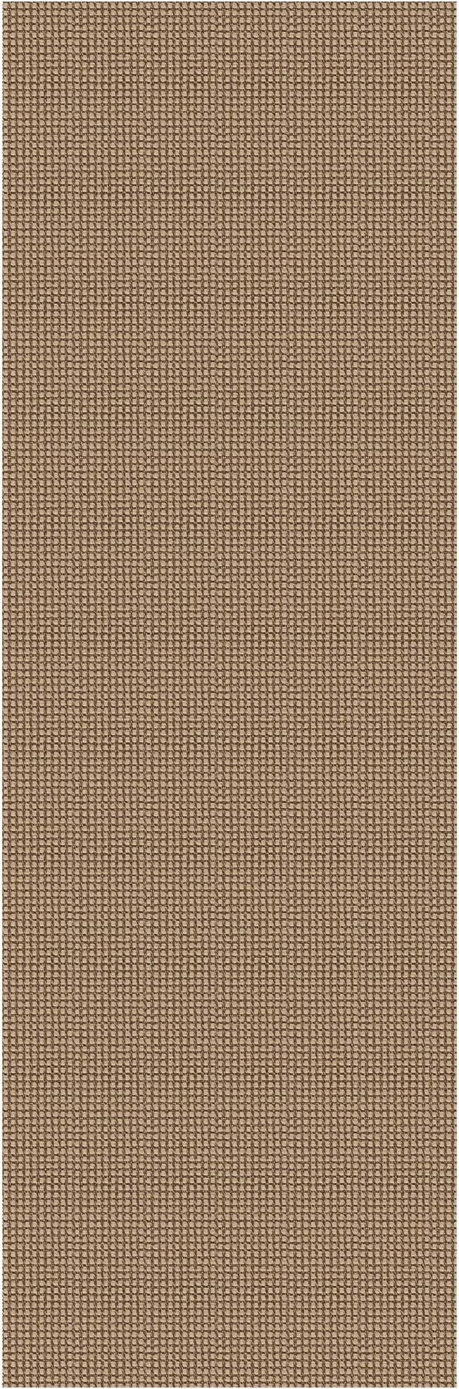 Braided Runner Rug 2.6x8 Ft Washable Runners for Hallways Non Slip Kitchen Runner Rug Cotton Entryway Runner Indoor, Woven Floor Carpet for Hall Kitchen Bedroom, Orange/Tan/Brown