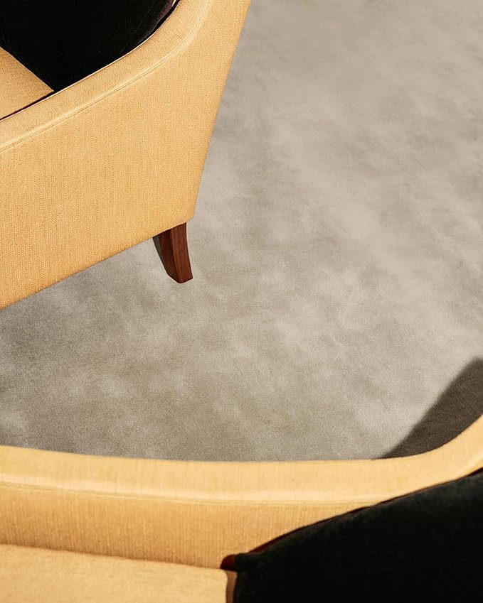 Hand-Tufted Wool Square Area Rug – Soft Premium Wool Carpet for Living Room, Bedroom & Home Décor – 4X4 ft| Warm Grey – Durable, Non-Slip Backing, Handcrafted Rug