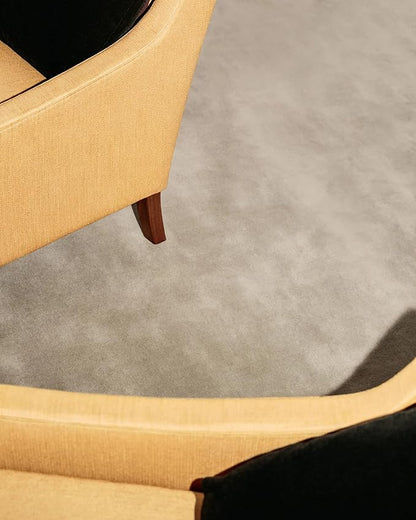 Hand-Tufted Wool Square Area Rug – Soft Premium Wool Carpet for Living Room, Bedroom & Home Décor – 4X4 ft| Warm Grey – Durable, Non-Slip Backing, Handcrafted Rug