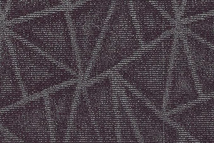 Furnish my Place Geometrical Pattern Indoor/Outdoor Refine Purple Rug, Abstract Area Rug, Home Decor Mat, Contemporary Rug for Living Room, Made in USA -4' x 5' Rectangle