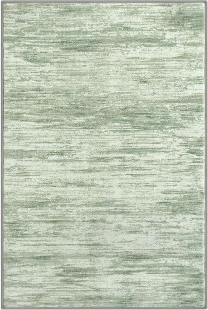 3x5 Modern Abstract Area Rug for Entryway, Lime Green Super Soft Washable Rug with Non-Slip, Low-Pile Door Mat Indoor for Living Room Bedroom, Carpet with Non-Shedding