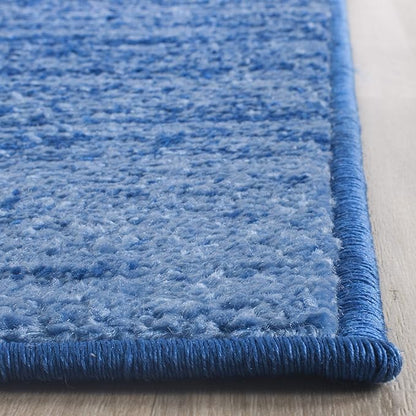SAFAVIEH Adirondack Collection Runner Rug - 2'6" x 8', Light Blue & Dark Blue, Modern Ombre Design, Non Shedding & Easy to Clean, Ideal for Hallway, Foyer, Kitchen, Entryway, Bedroom (ADR113F)