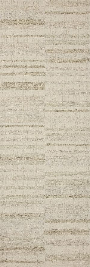 Loloi Chris Loves Julia Chris Collection CHR-02 Natural/Sage 8'-6'' x 11'-6'', .50" Pile Height, Area Rug