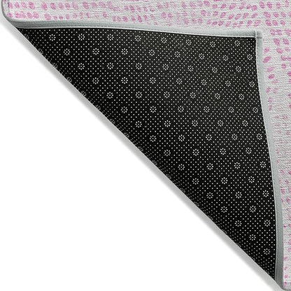Addison Rugs Chantille ACN591 Pink 2'6" x 3'10" Indoor Outdoor Area Rug, Easy Clean, Machine Washable, Non Shedding, Bedroom, Living Room, Dining Room, Kitchen, Patio Rug